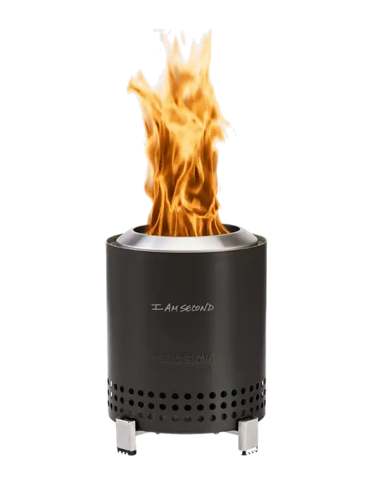 Solo Stove Black Mesa  w/I Am Second Logo