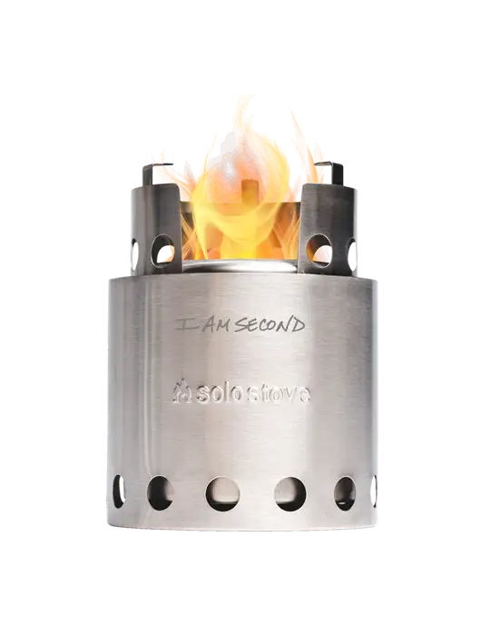Solo Stove Lite w/I Am Second Logo
