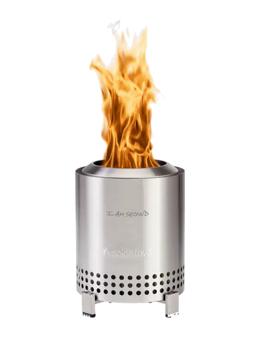 Solo Stove Stainless Steel Mesa  w/I Am Second Logo