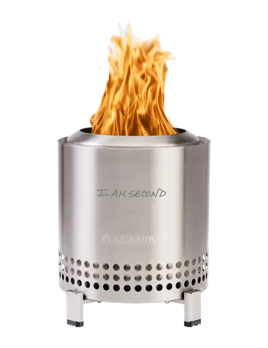 Solo Stove Stainless Steel Mesa XL w/I Am Second Logo