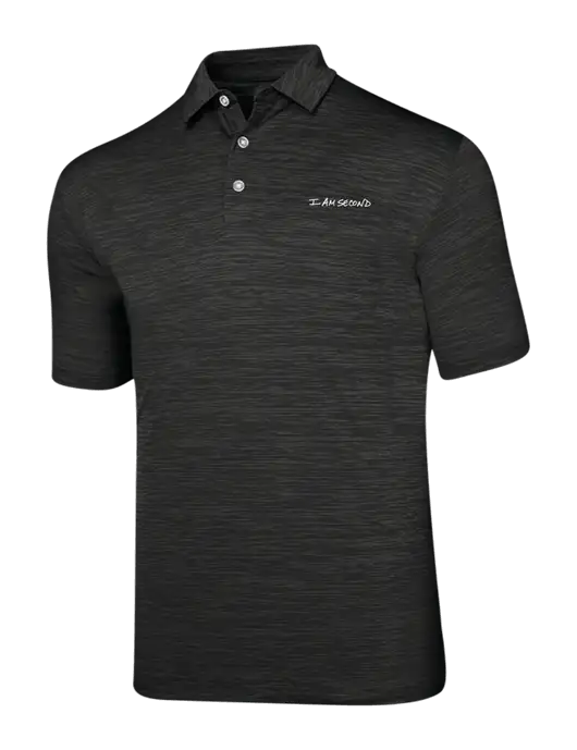 Callaway Black Broken Stripe w/I Am Second Logo