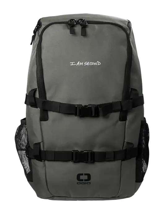 OGIO Medium Grey Street Pack w/I Am Second Logo