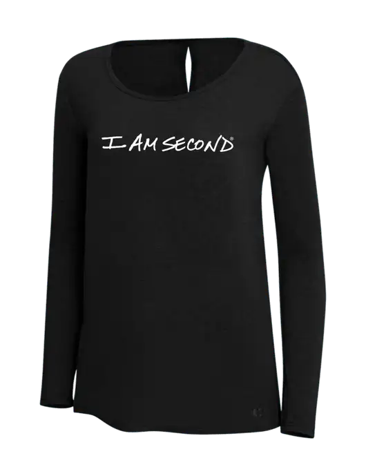 OGIO Blacktop Womens Luuma Long Sleeve Tunic w/I Am Second Logo
