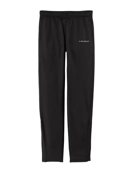 Tricot Black Track Jogger w/I Am Second Logo