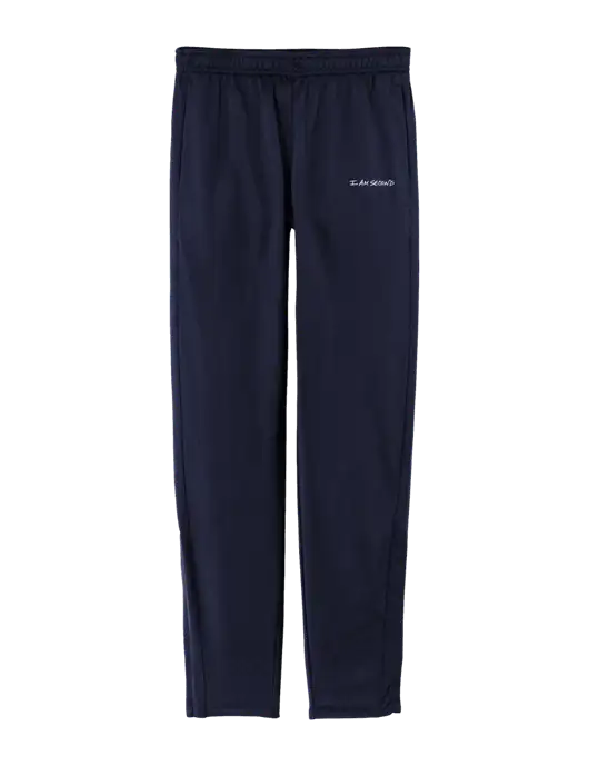 Tricot Navy Track Jogger w/I Am Second Logo