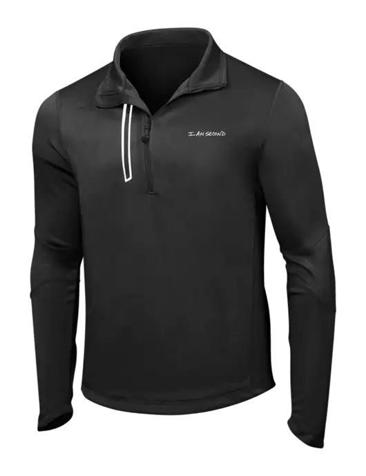 OGIO Blacktop Endurance Fulcrum 1/4 Zip w/I Am Second Logo
