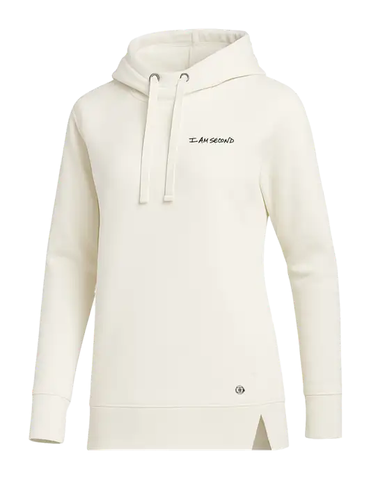 OGIO Ivory Luuma Pullover Fleece Hoodie w/I Am Second Logo