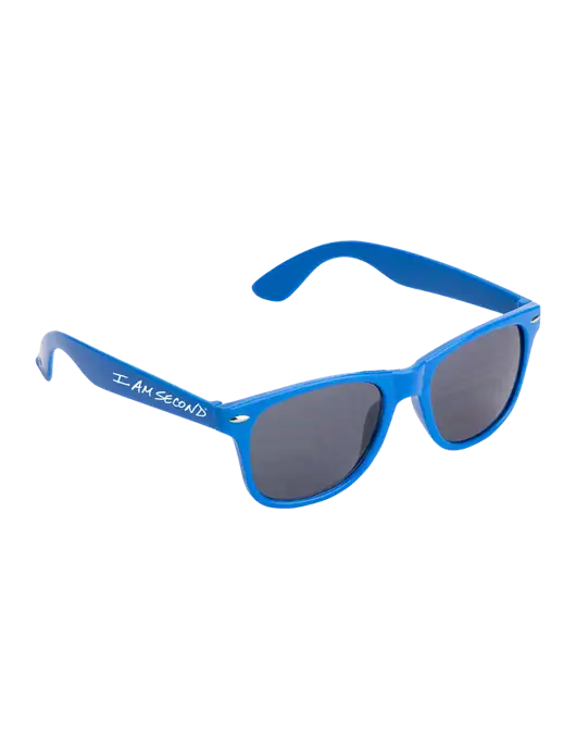 Daytona Blue Sunglasses w/I Am Second Logo