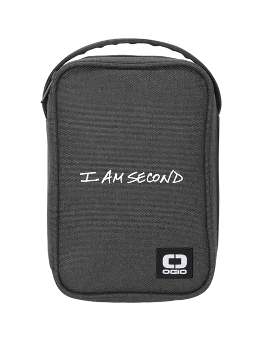 OGIO Grey Vault Travel Organizer w/I Am Second Logo