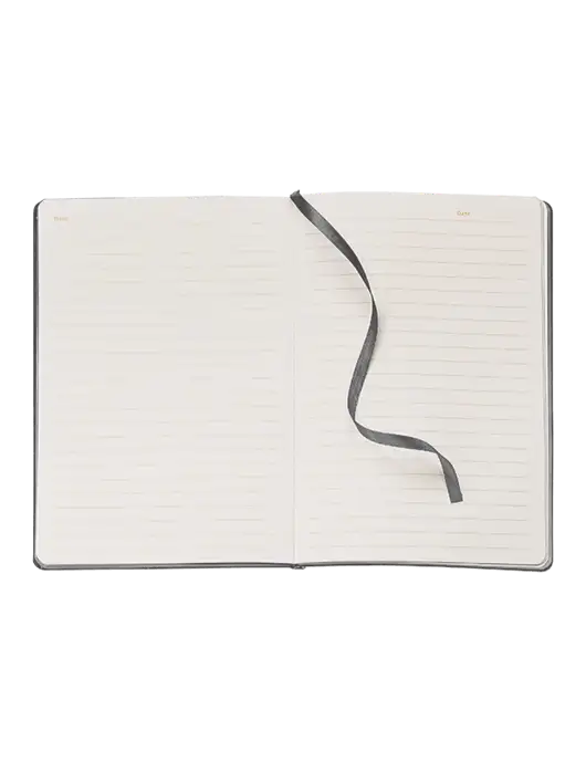 Fabrizio Grey Soft Cover 5.75 x 8.125 Journal w/I Am Second Logo